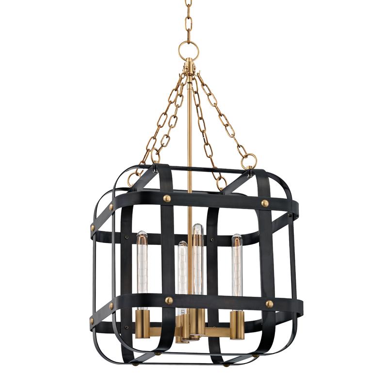 Hudson Valley Lighting Colchester Aged Old Bronze 19.75W x 19.75L x 35.5H Pendant