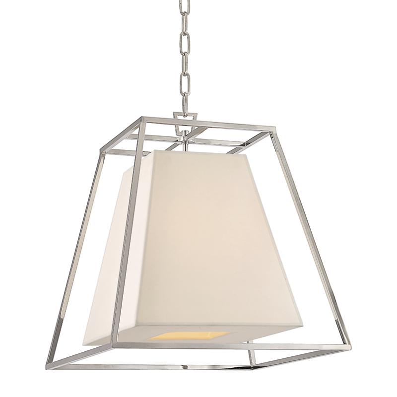 Hudson Valley Lighting Kyle Polished Nickel 17W x 17L x 18.5H Pendant