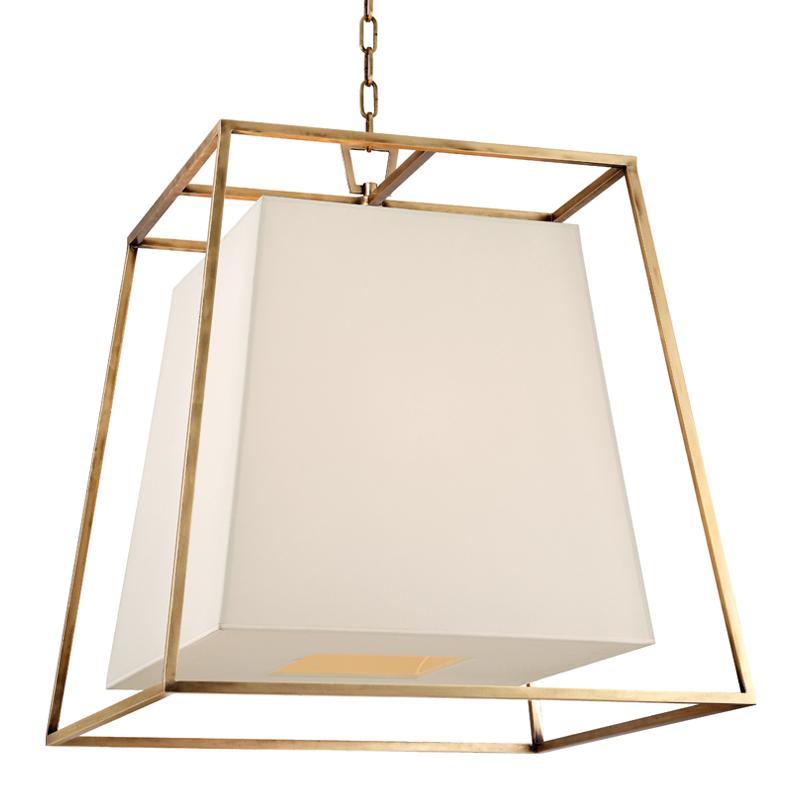 Hudson Valley Lighting Kyle Aged Brass 24W x 24L x 26H Chandelier