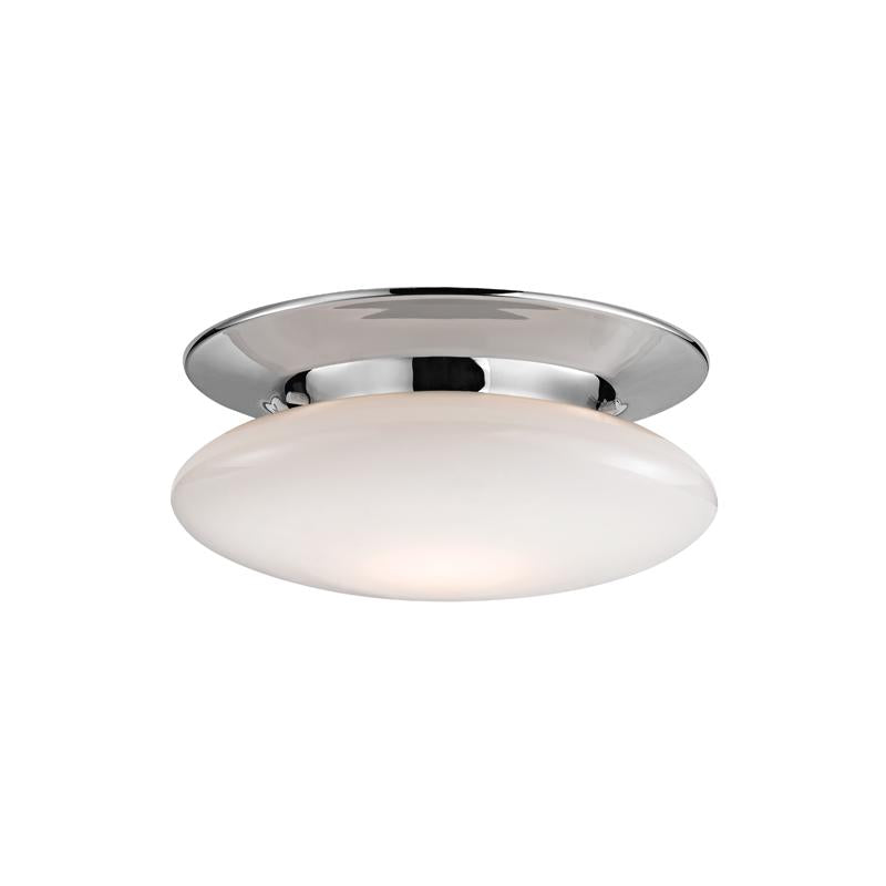 Hudson Valley Lighting Irvington Polished Chrome 12W x 12L x 4.75H Flush Mount