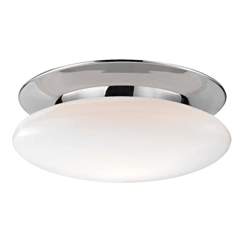 Hudson Valley Lighting Irvington Polished Chrome 18W x 18L x 6.5H Flush Mount