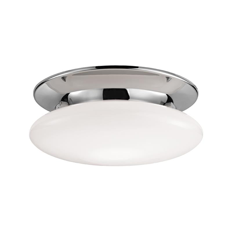 Hudson Valley Lighting Irvington Polished Chrome 15W x 15L x 5.5H Flush Mount