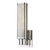 Hudson Valley Lighting Gibbs Polished Nickel 4.5W X 4.5L X 12.5H Wall Sconce