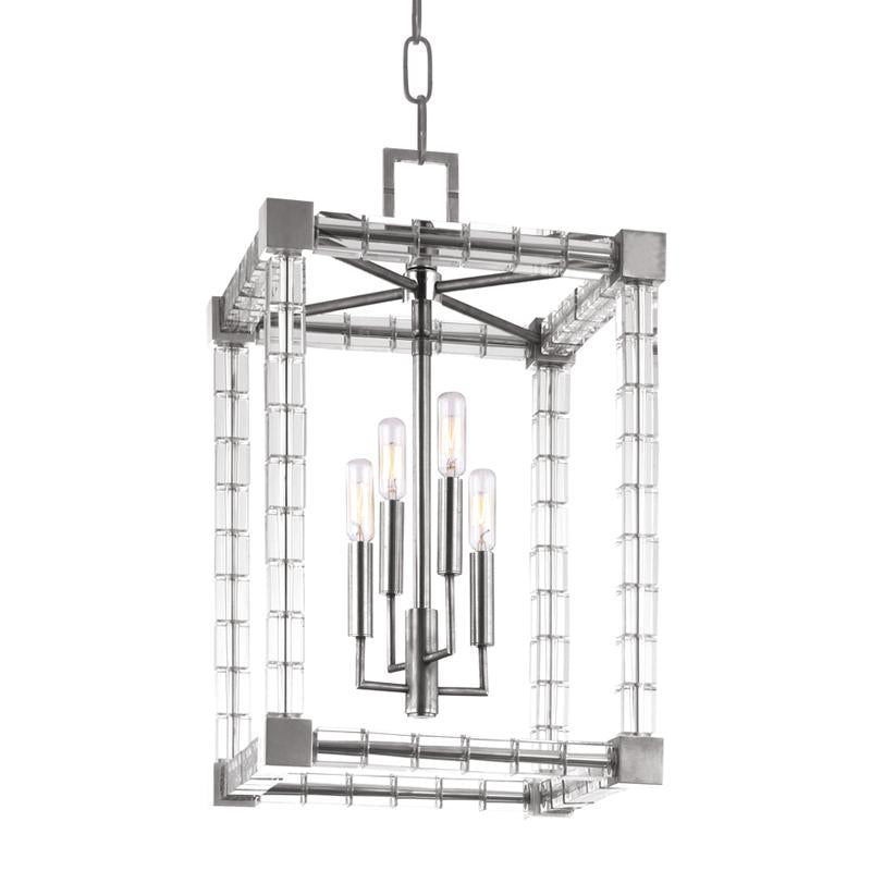 Hudson Valley Lighting Alpine Polished Nickel 13.5W x 13.5L x 22H Pendant