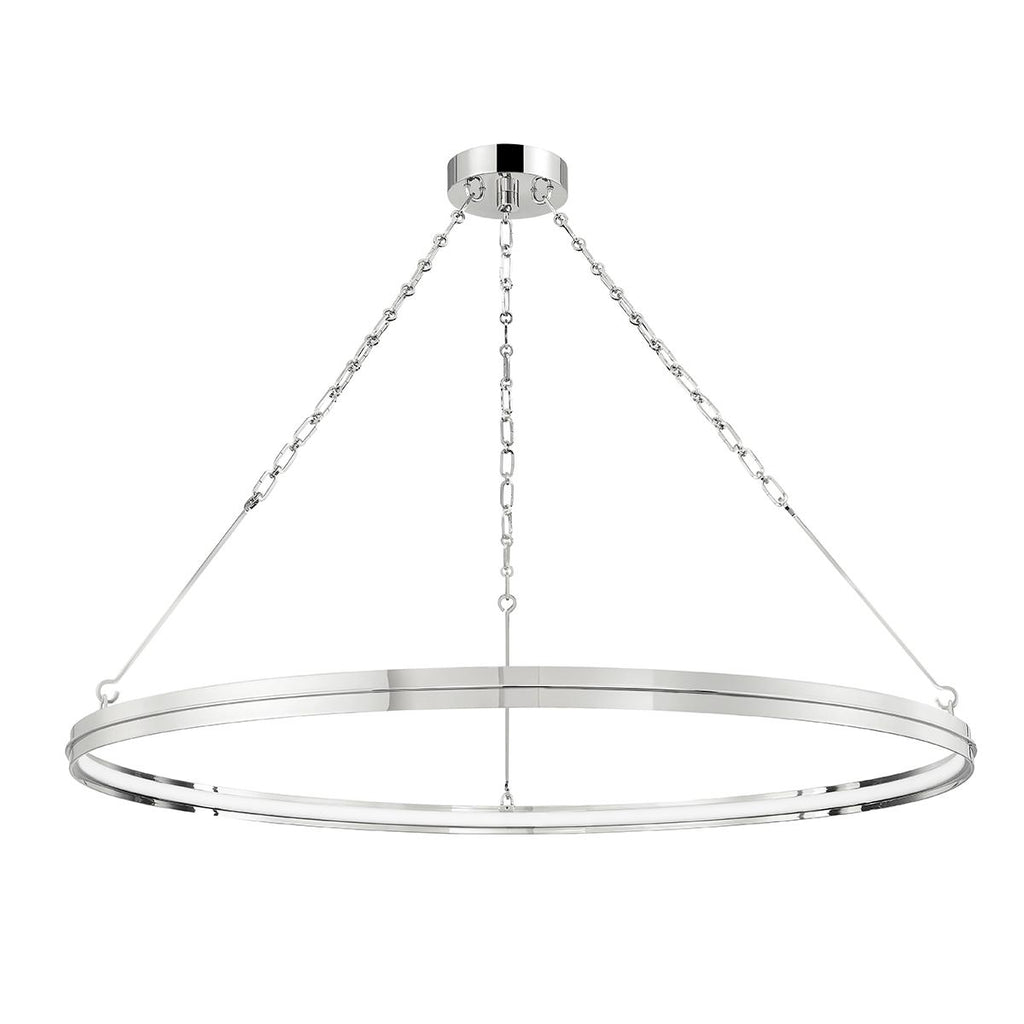 Hudson Valley Lighting Rosendale Polished Nickel 42W x 42L x 2.25H Chandelier