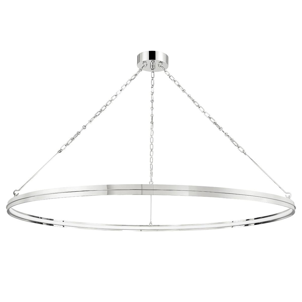 Hudson Valley Lighting Rosendale Polished Nickel 56W x 56L x 2.25H Chandelier