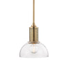 Hudson Valley Lighting Halcyon Aged Brass 10W X 10L X 11.25H Pendant