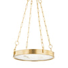 Hudson Valley Lighting Kirby Aged Brass 20W X 20L X 3.5H Chandelier