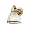 Hudson Valley Lighting Haverhill Aged Brass 8W X 8L X 10H Wall Sconce