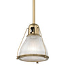 Hudson Valley Lighting Haverhill Aged Brass 8W X 8L X 11H Pendant