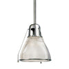 Hudson Valley Lighting Haverhill Polished Nickel 8W X 8L X 11H Pendant