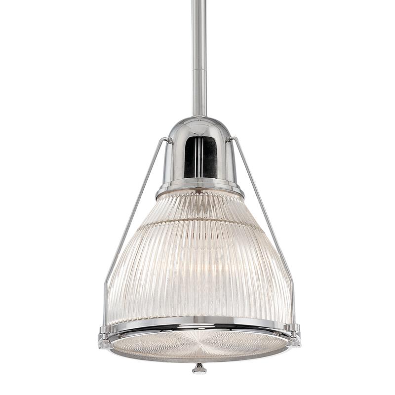 Hudson Valley Lighting Haverhill Polished Nickel 12W x 12L x 15.75H Pendant