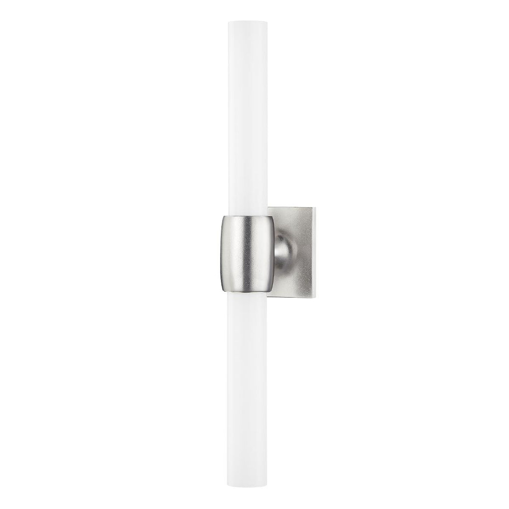 Hudson Valley Lighting Hogan Burnished Nickel 4.5W x 4.5L x 24.5H Wall Sconce