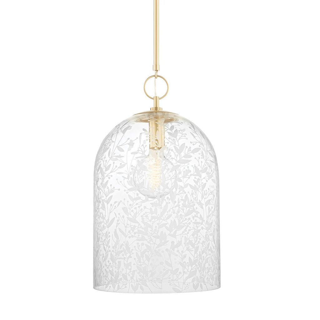 Hudson Valley Lighting Belleville Aged Brass 14W x 14L x 24.5H Pendant