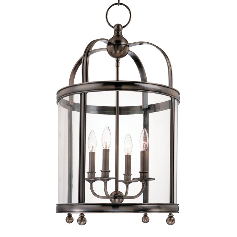 Hudson Valley Lighting Larchmont Historic Nickel 16.5W x 16.5L x 29H Pendant