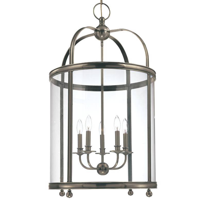 Hudson Valley Lighting Larchmont Historic Nickel 20.5W x 20.5L x 37.5H Pendant