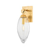 Hudson Valley Lighting Nantucket Aged Brass 4.5W X 4.5L X 13.5H Wall Sconce