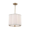 Hudson Valley Lighting Sweeny Aged Brass 15W X 15L X 14.75H Pendant