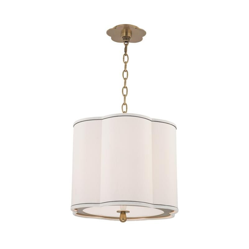 Hudson Valley Lighting Sweeny Aged Brass 15W x 15L x 14.75H Pendant