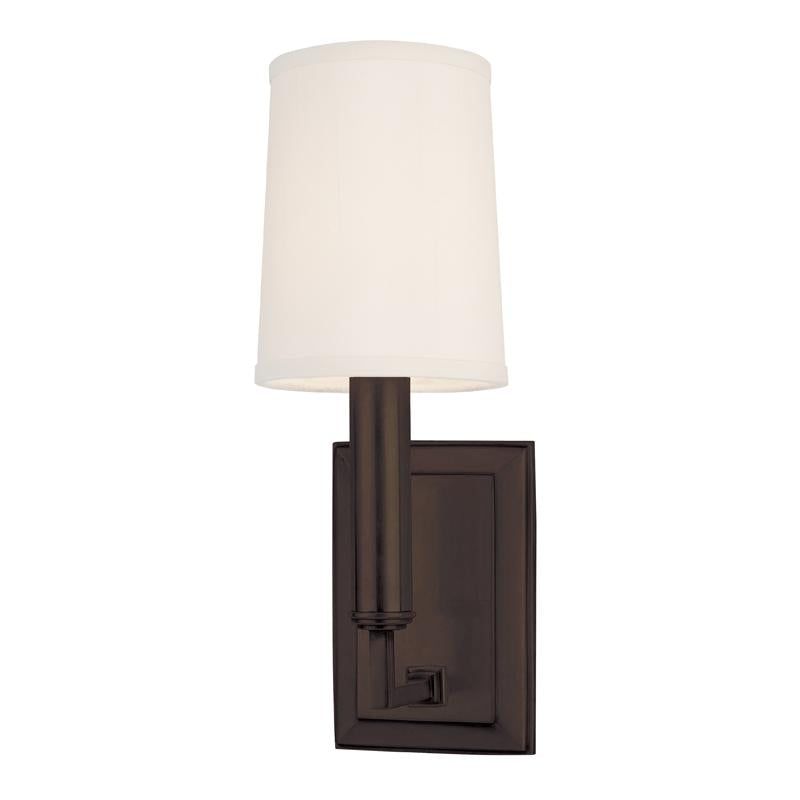 Hudson Valley Lighting Clinton Old Bronze 4W x 4L x 11.5H Wall Sconce