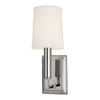 Hudson Valley Lighting Clinton Polished Nickel 4W X 4L X 11.5H Wall Sconce