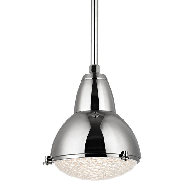 Hudson Valley Lighting Belmont Polished Nickel 15.25W x 15.25L x 13H Pendant