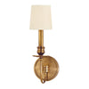 Hudson Valley Lighting Cohasset Aged Brass 4.75W X 4.75L X 14H Wall Sconce