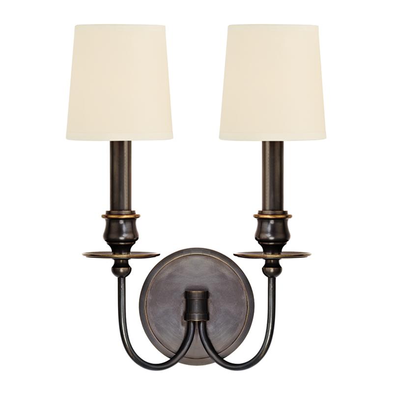 Hudson Valley Lighting Cohasset Old Bronze 10.25W x 10.25L x 14H Wall Sconce