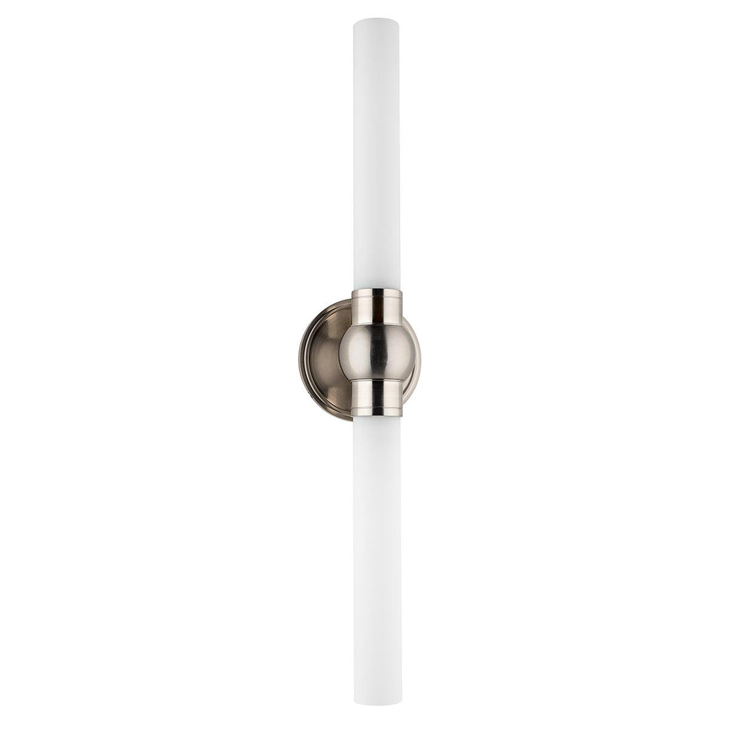 Hudson Valley Lighting Cornwall Satin Nickel 5W x 5L x 25.5H Wall Sconce