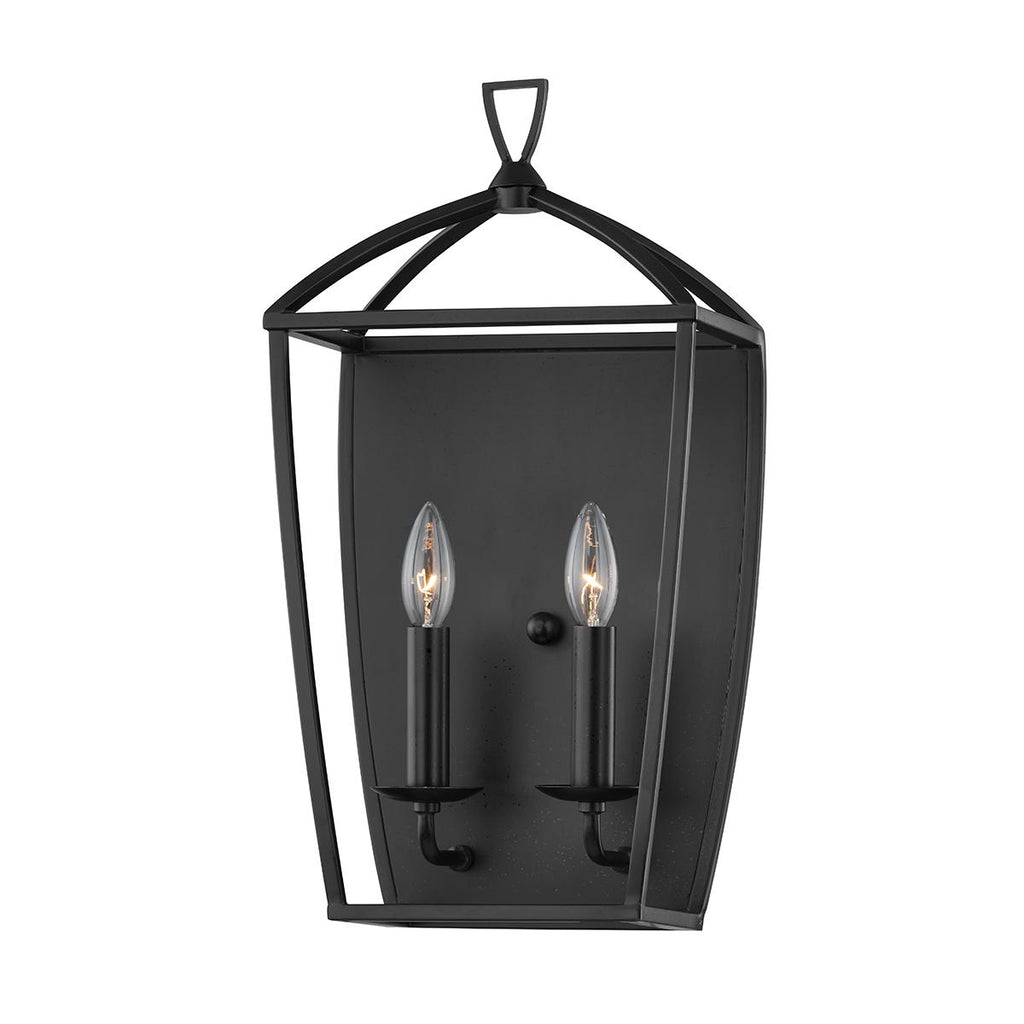 Hudson Valley Lighting Bryant Aged Iron 10.25W x 10.25L x 19H Wall Sconce