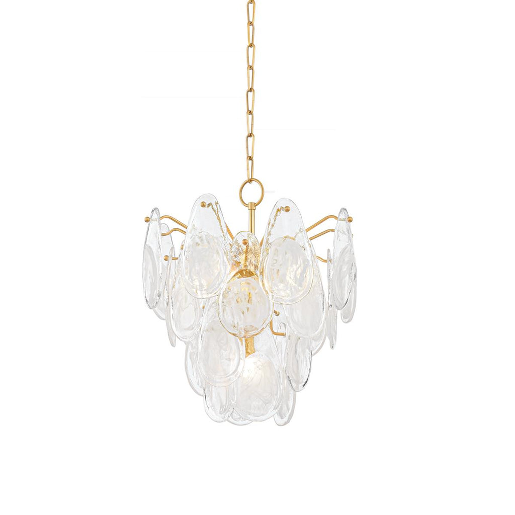 Hudson Valley Lighting DARCIA Aged Brass 18W x 18L x 20.25H Chandelier