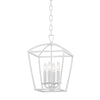 Hudson Valley Lighting Bryant White Plaster 12W X 12L X 17.75H Pendant