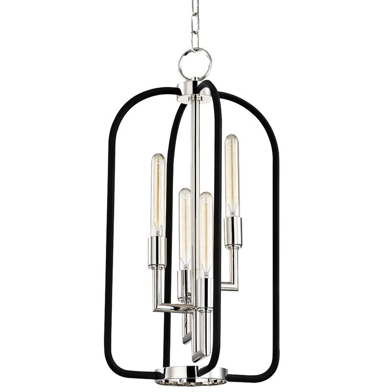 Hudson Valley Lighting Angler Polished Nickel 15W x 15L x 28.5H Pendant