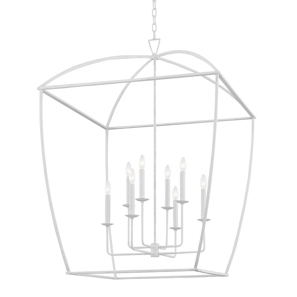 Hudson Valley Lighting Bryant White Plaster 34W x 34L x 44.25H Pendant