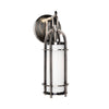 Hudson Valley Lighting Portland Historic Nickel 5.5W X 5.5L X 14.5H Wall Sconce