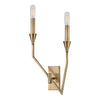 Hudson Valley Lighting Archie Aged Brass 8.75W X 8.75L X 18H Wall Sconce