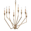 Hudson Valley Lighting Archie Aged Brass 25.25W X 25.25L X 31.5H Chandelier