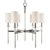 Hudson Valley Lighting Amherst Polished Nickel 25W X 25L X 25.5H Chandelier