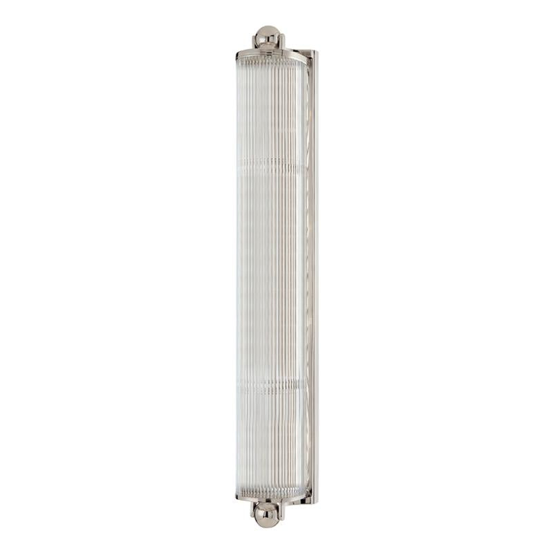 Hudson Valley Lighting Mclean Polished Nickel 4.75W x 29.5L x 29.5H Wall Sconce