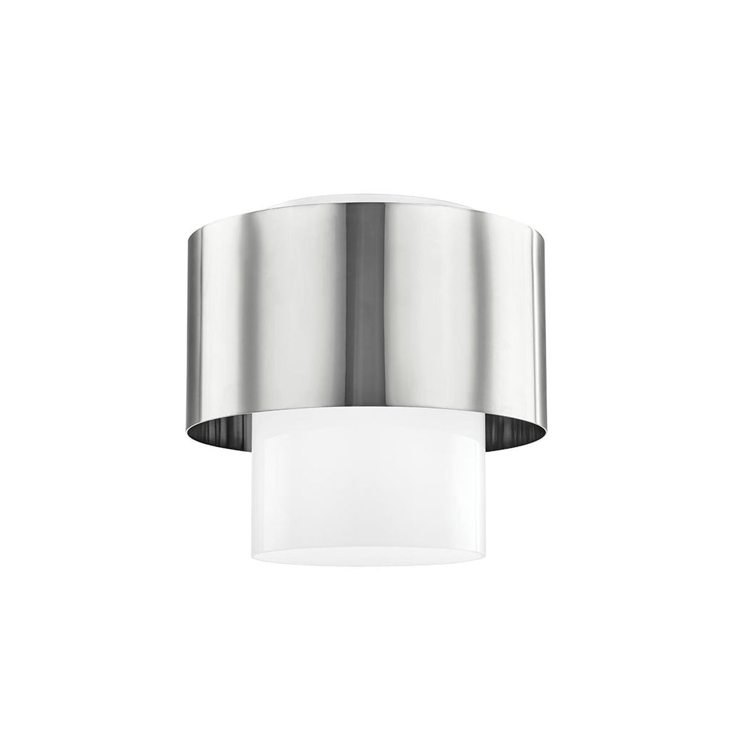 Hudson Valley Lighting Corinth Polished Nickel 11W x 11L x 10.25H Flush Mount