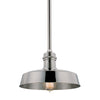 Hudson Valley Lighting Hudson Falls Polished Nickel 10W X 10L X 6.38H Pendant