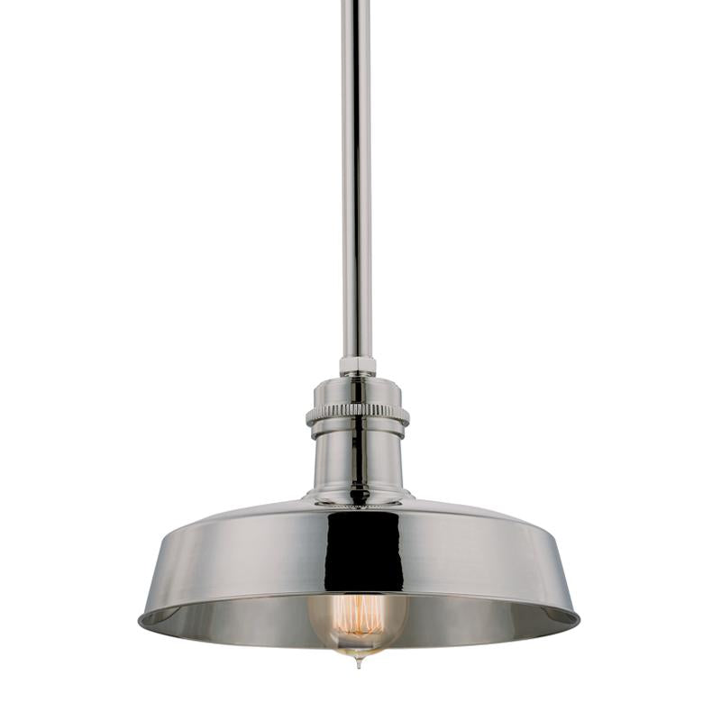 Hudson Valley Lighting Hudson Falls Polished Nickel 10W x 10L x 6.38H Pendant