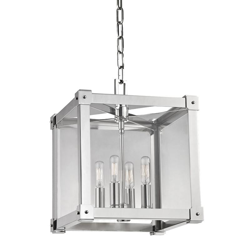 Hudson Valley Lighting Forsyth Polished Nickel 12.25W x 12.25L x 15.25H Pendant