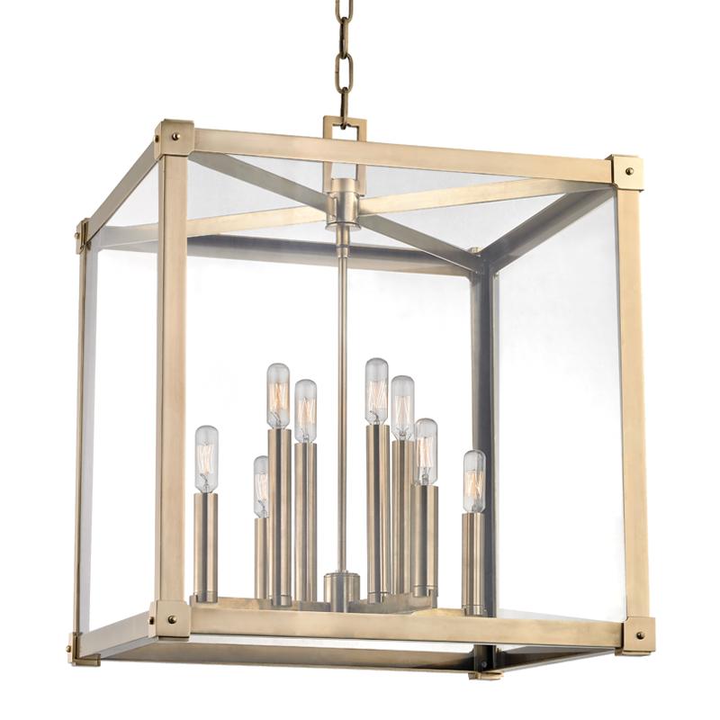 Hudson Valley Lighting Forsyth Aged Brass 20.25W x 20.25L x 24H Pendant