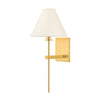 Hudson Valley Lighting Graham Aged Brass 8W X 8L X 18.75H Wall Sconce