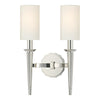 Hudson Valley Lighting Tioga Polished Nickel 11W X 11L X 16.75H Wall Sconce