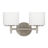 Hudson Valley Lighting Trinity Satin Nickel 13.75W X 13.75L X 8H Wall Sconce