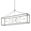 Hudson Valley Lighting Glendale Polished Nickel/Black 10W X 48L X 28.32H Pendant