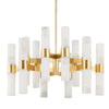 Hudson Valley Lighting Stowe Aged Brass 37.75W X 37.75L X 24H Chandelier