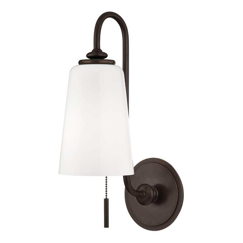 Hudson Valley Lighting Glover Old Bronze 5.5W x 5.5L x 16H Wall Sconce